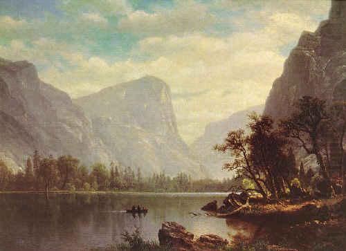 Albert Bierstadt Mirror Lake, Yosemite Valley china oil painting image